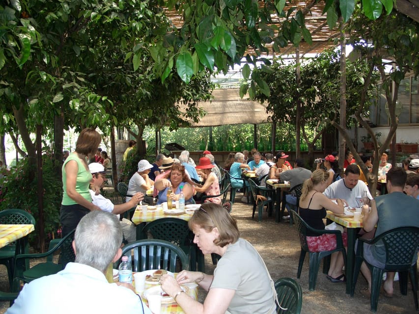 Sorrento: Walking Tour in Lemon Garden w/ Food Tasting - Mozzarella Demonstration: The Demo That Turns Into Dinner