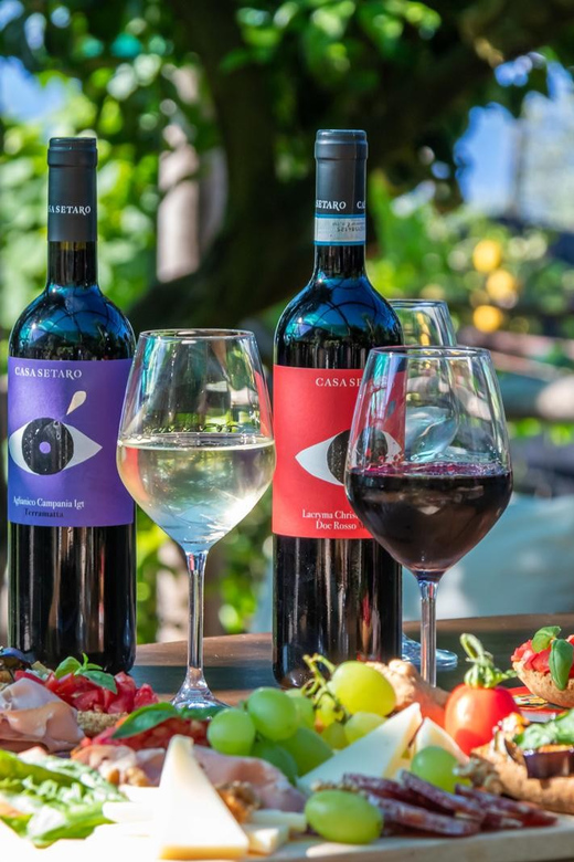 Sorrento: Wine Tasting Overlooking the Sea in a Lemon Grove - How the sommelier makes this more than a tasting flight