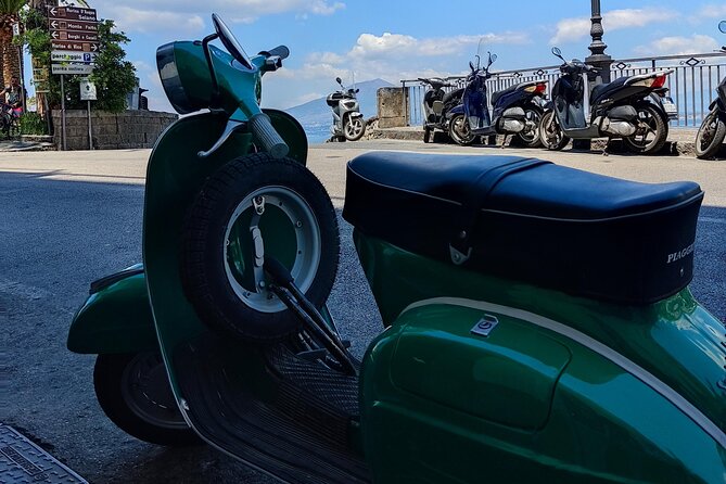 Sunset Amalfi Coast Vespa Tour With A Local - Amalfi town square and the sunset viewpoint: cathedral vibes and sky color