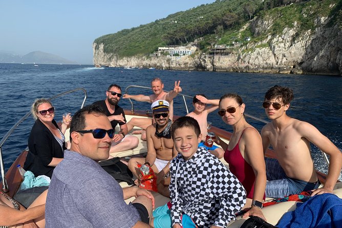 Sunset boat experience in Sorrento coast - Staff and Service: English Support and Photo Help