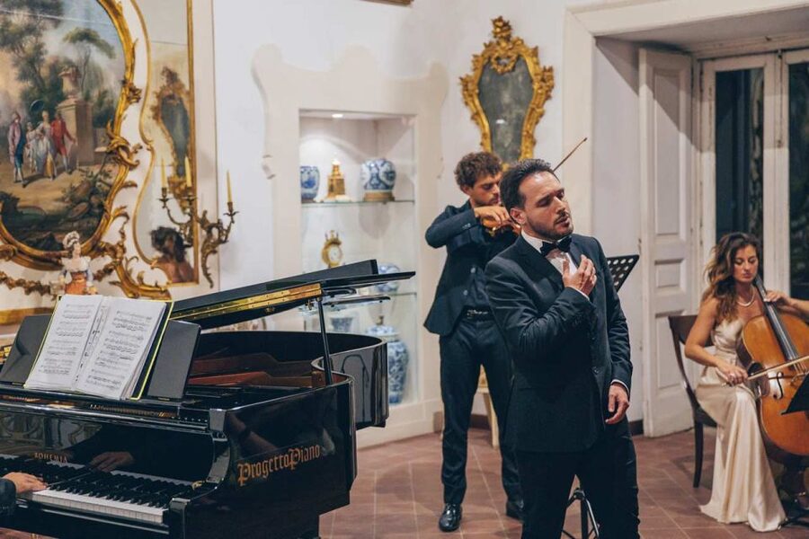 The Three Tenors in Sorrento: Opera Arias, Naples and Songs - Correale Museum Before the Music: Garden Walk and Easy Atmosphere