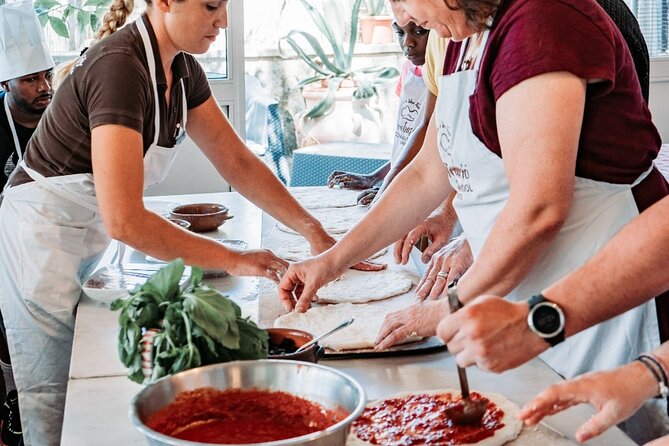 Toss, Bake, Cheers! - Sorrento Pizza Making Class with Wine - A hillside terrace welcome above Sorrento’s center