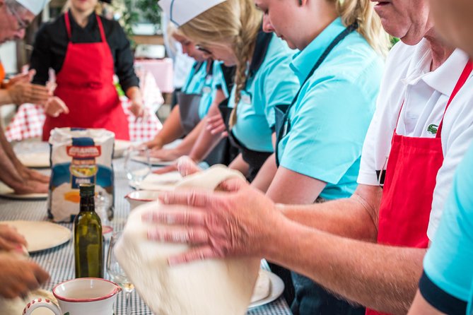 Toss, Bake, Cheers! - Sorrento Pizza Making Class with Wine - Building your pizza with local ingredients and wine