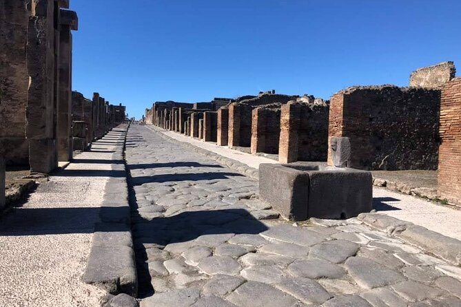 Transfer Naples airport/station to Sorrento with stop in Pompeii - Pompeii Archaeological Park: making the most of your 2 hours