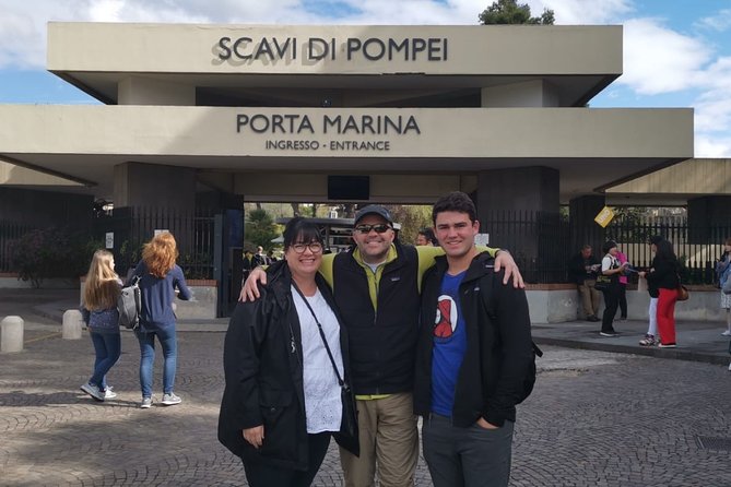 Transfer Sorrento to/from Rome optional Pompeii Stop - Sorrento Pickup: Door-to-Door Means Fewer Headaches