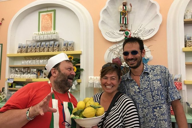 Walking Food Tour in Sorrento w/ Limoncello Factory Lemon Grove - The Trattoria Stop, Pasta, and Wine Without the Rush
