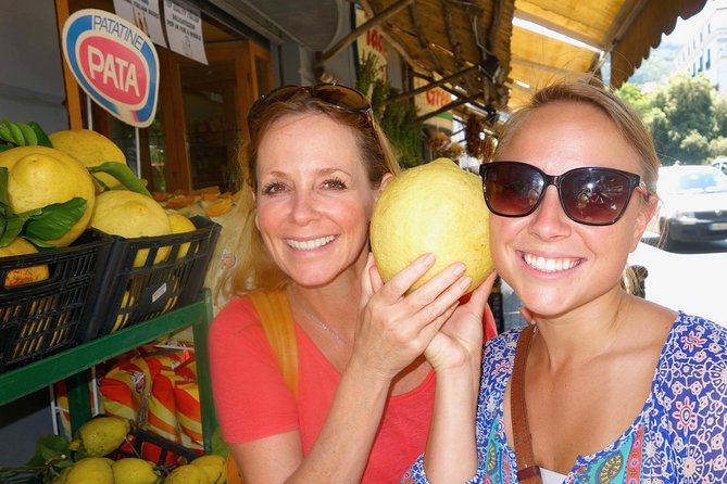 Walking Food Tour in Sorrento w/ Limoncello Factory Lemon Grove - Gelato Finish, Then Use the Shopping and City Tips