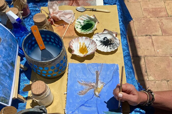 Workshop Fresco Painting & Aperitivo Seaview in Sorrento coast - Entering Aerma Polani’s fresco workshop on the Sorrento coast